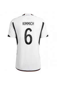 Tyskland Joshua Kimmich #6 Fotballdrakt Hjemme Klær VM 2022 Korte ermer